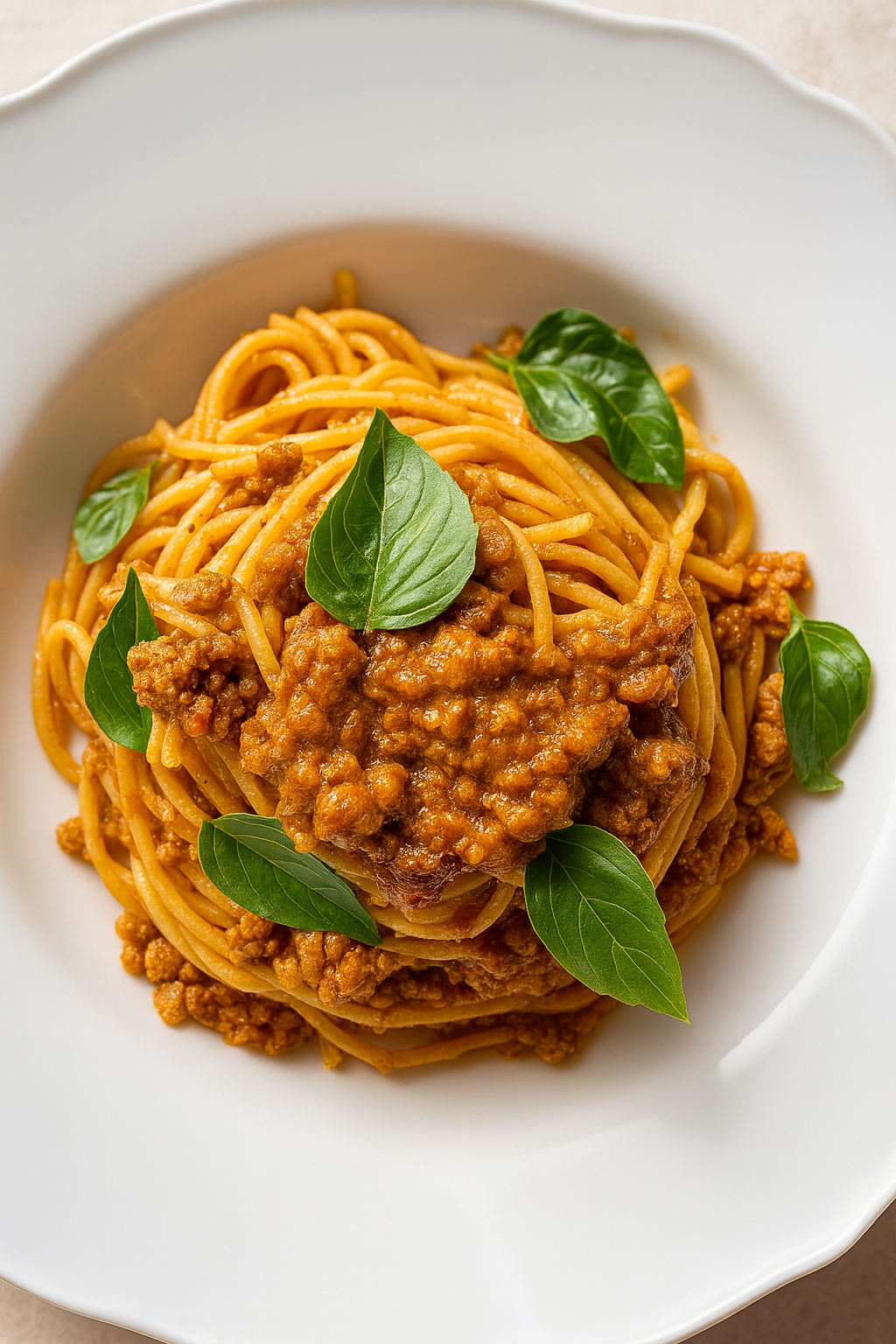 Spaghetti with Ground Beef