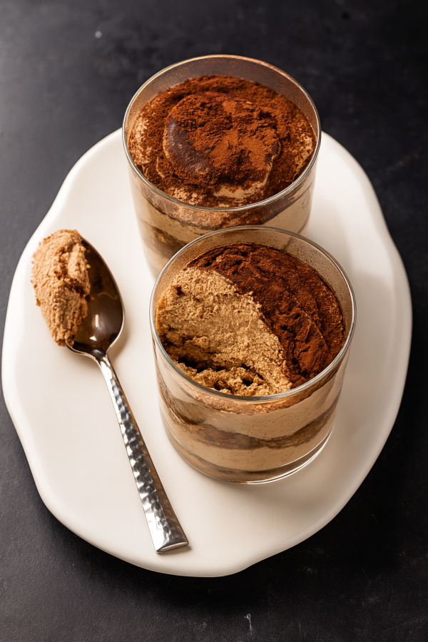CHOCOLATE MOUSSE WITH PEANUT BUTTER & HONEY