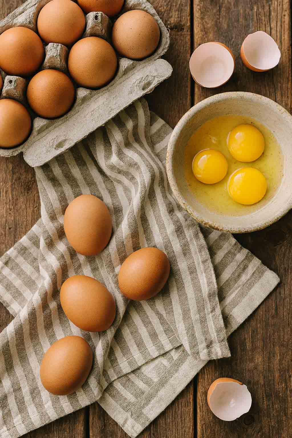 HOW TO IDENTIFY AND CHOOSE FRESH EGGS
