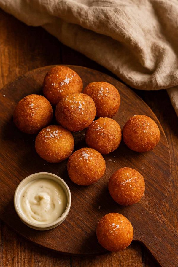 ΤΥΡΟΚΡΟΚΕΤΕΣ ΜΕ ΒΕΛΟΥΔΙΝΗ ΣΩΣ ΜΕΛΙΟΥ–ΛΕΜΟΝΙΟΥ